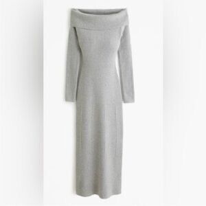 Abercrombie & Fitch Gray Long Sleeve Dress